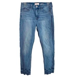 JEN 7 by 7 for all mankind Size 6 Ankle Skinny 5 Pocket Jeans Cotton-Spandex